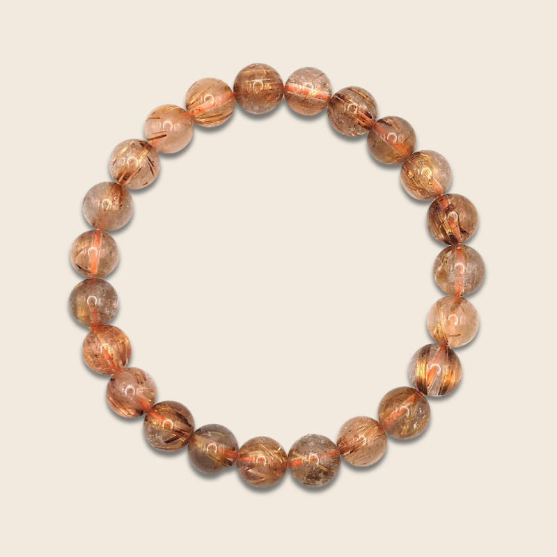 Golden Rutilated Bracelet